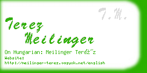 terez meilinger business card